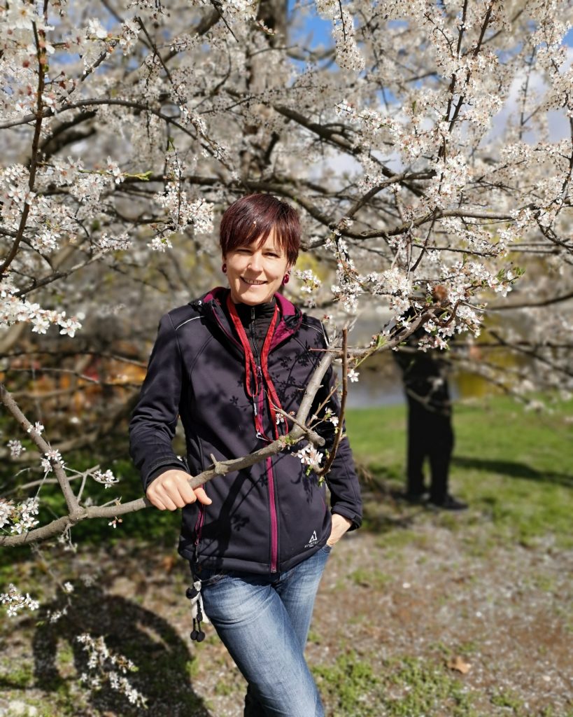 Anke im Frühling in der Biografie