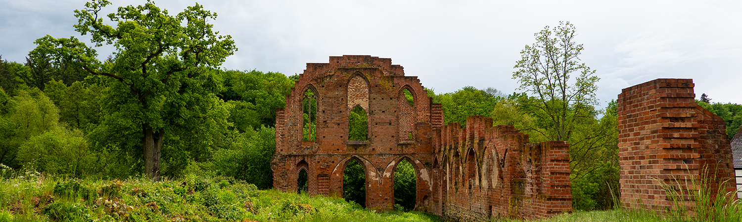 Die Klosterruine in Boitzenburg