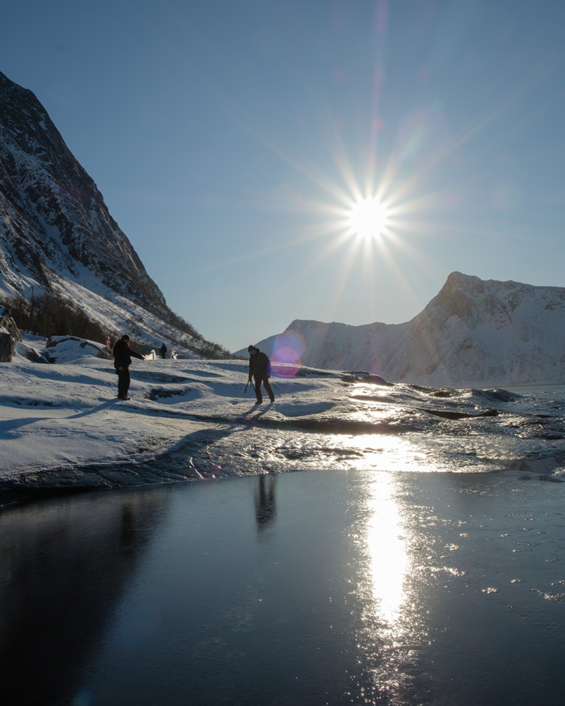Sonne in Norwegen