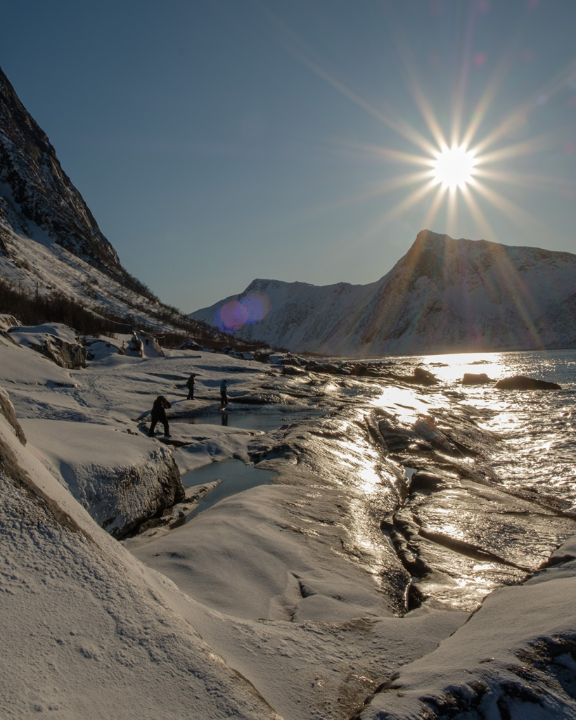 Herrliche Sonne zum Eis
